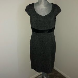 H&M Gray and Black Dress